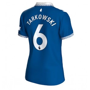 Everton James Tarkowski #6 Domaci Dres za Ženska 2023-24 Kratak Rukavima